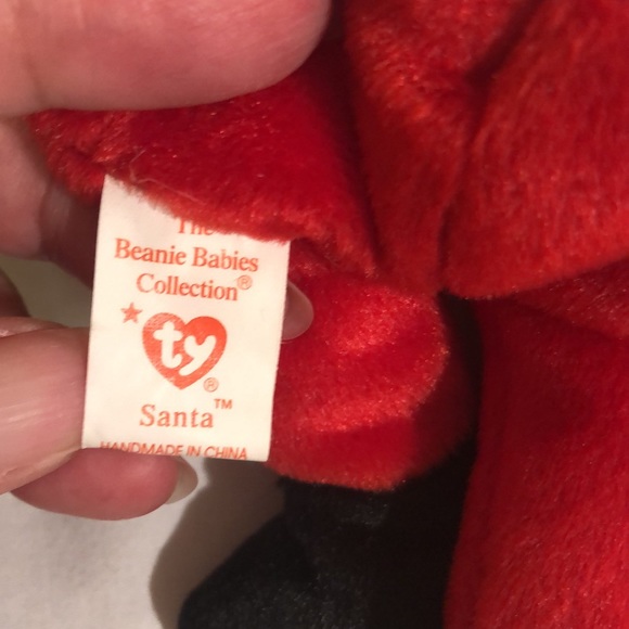 “Santa” Ty Beanie Baby, Red Santa, Vintage Collectible, #3 out of 4 - Picture 11 of 13